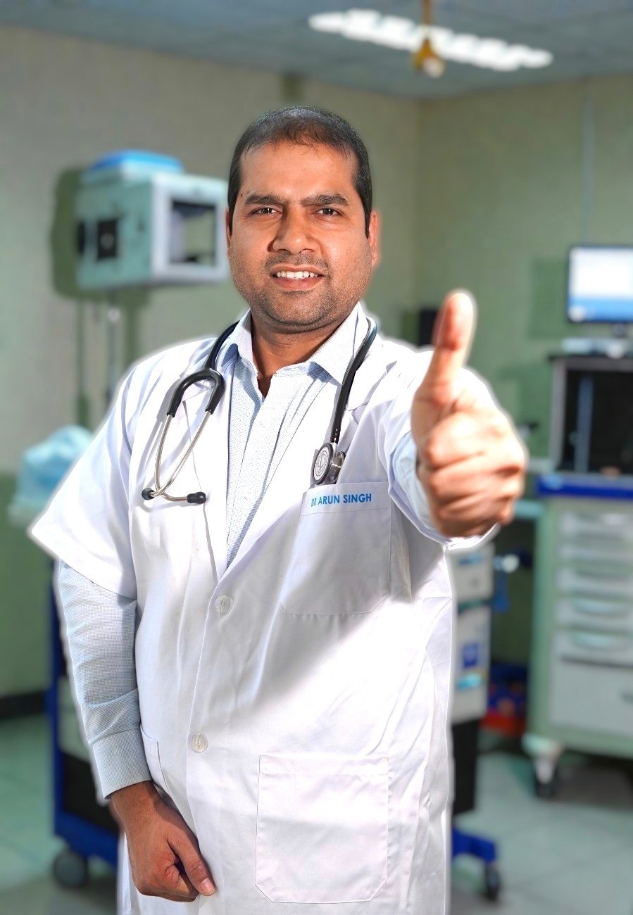 Dr. Arun Singh, Best Gastroenterologist in Bhopal, specialist in digestive and liver diseases