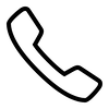 Phone call icon for contacting clinic or doctor appointment booking