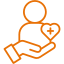 Doctor consultation icon representing medical advice and patient care services